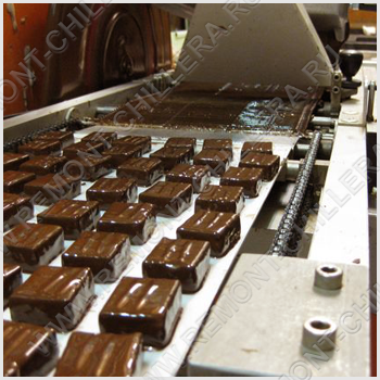 Охлаждение линий по производству шоколада